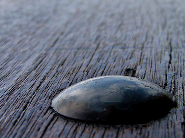 Clouds on wood
